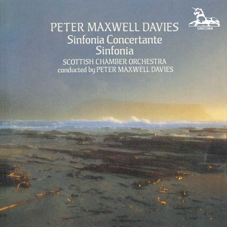 Sir Peter Maxwell Davies: Sinfonia Concertante & Sinfonia | Heritage ...